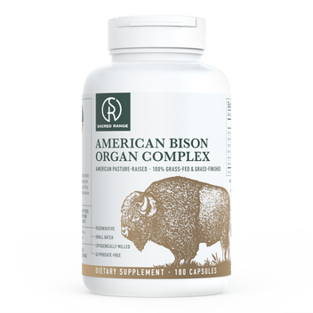 Bison Powder Bison Organ Supplements – Grass-Fed, Freeze-Dried | Sacred Range